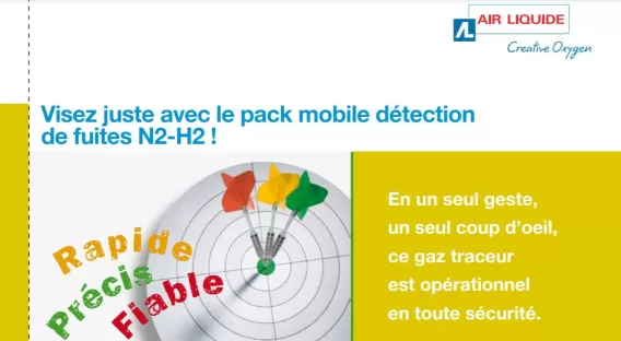 Pack mobile détection de fuites de gaz