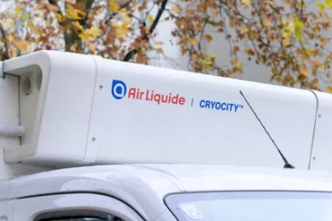 Lebensmittelzustellung mit Cryocity