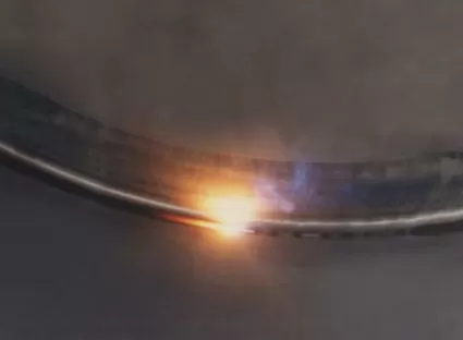 MAG-Schweißen mit Argon Schweißnaht 