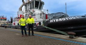 “Hydrotug 1 is the world's first hydrogen-powered tugboat”