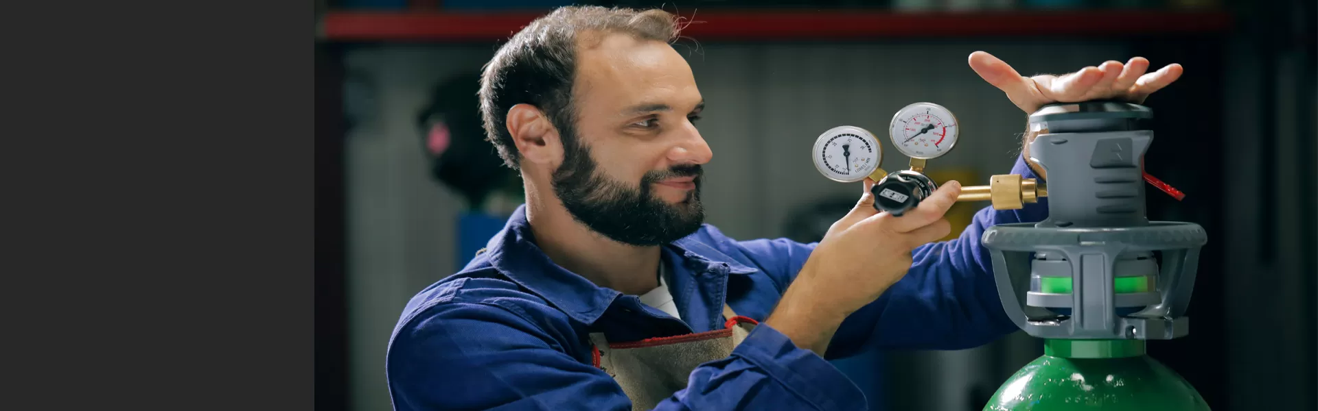 Qlixbi. Mehr als eine Gasflasche. Einfach klicken und schweißen.